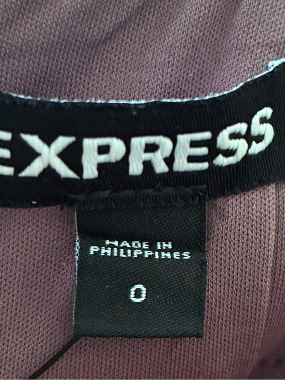Express Strapless Sweetheart Jumpsuit in Mauve Size 0 - Picture 6 of 7